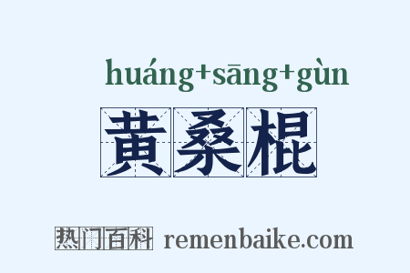 黄桑棍是什么意思的图片